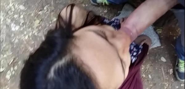  Celular Robado en Mexico - Putita mamando en publico